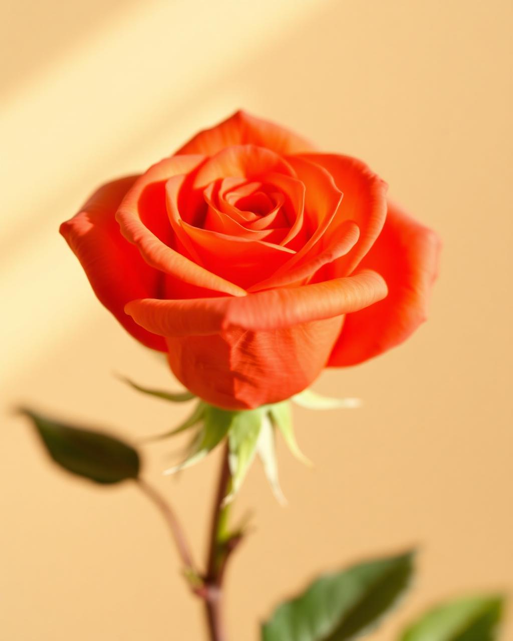 Orange & Coral roses